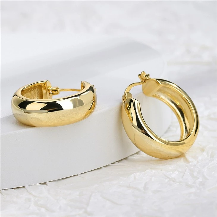 bold gold hoops