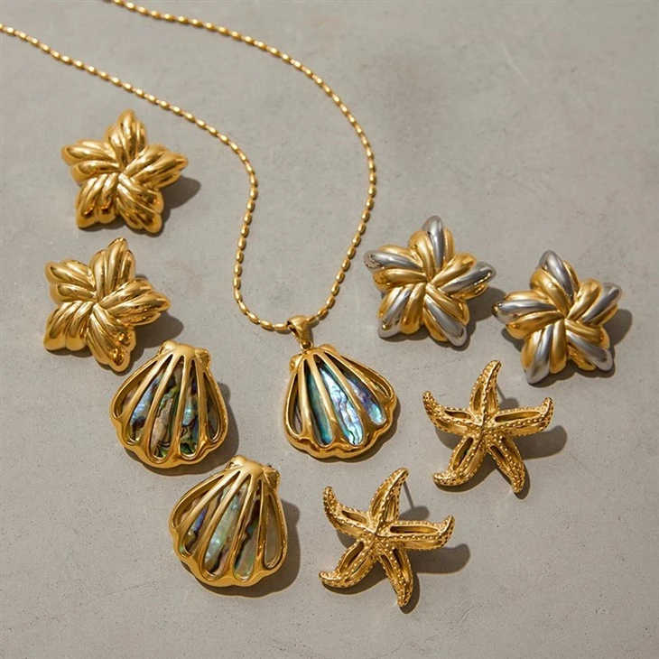 Abalone Shell Pendant Necklace high quality