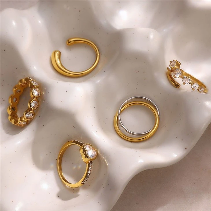 Dainty Stacking Rings price