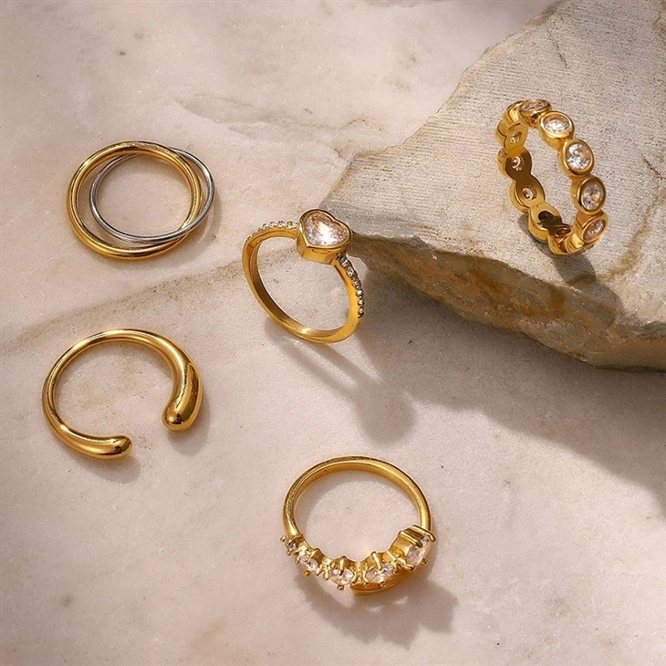 Dainty Stacking Rings best