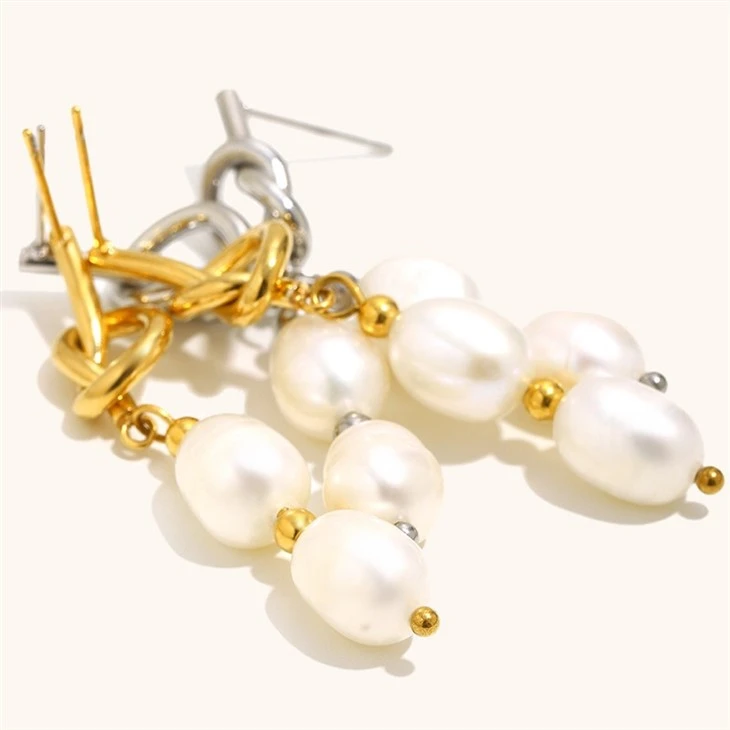 Knot Link Double Pearl Drops suppliers