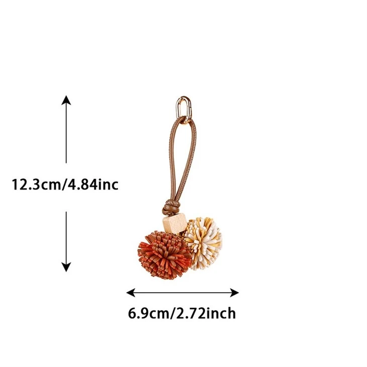 Playful Berry Keychain | Colorful Rope Mix Match Style high quality