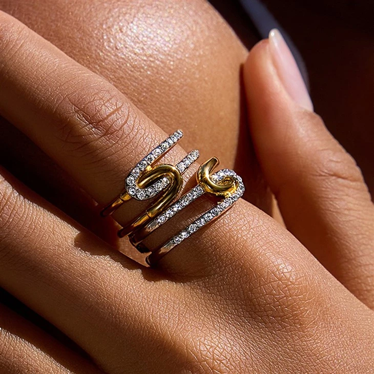 Two Tone Line Ring suppliers